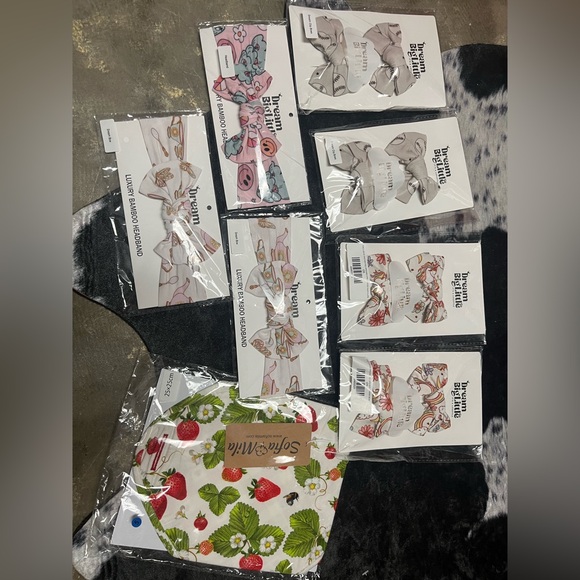 Bundle Of Bamboo Hair Accessories